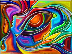 عکس با کیفیت نقاشی انتزاعیی